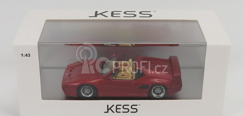 Kess-model De tomaso Pantera Si Targa 1993 1:43 Red Met