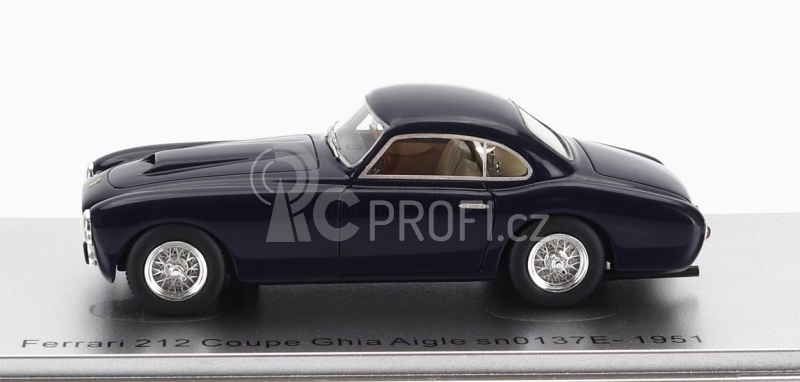 Kess-model Ferrari 212 Ghia Aigle Sn.0137e Coupe 1951 1:43 Blue