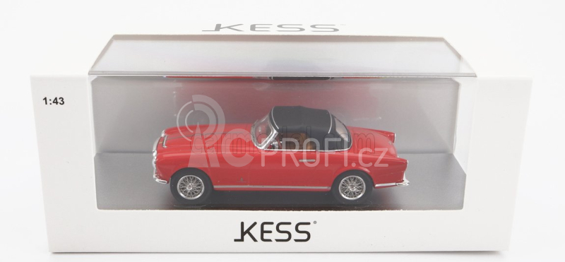 Kess-model Ferrari 212 Inter Sn0235eu Cabriolet Closed 1952 1:43 Červená Černá