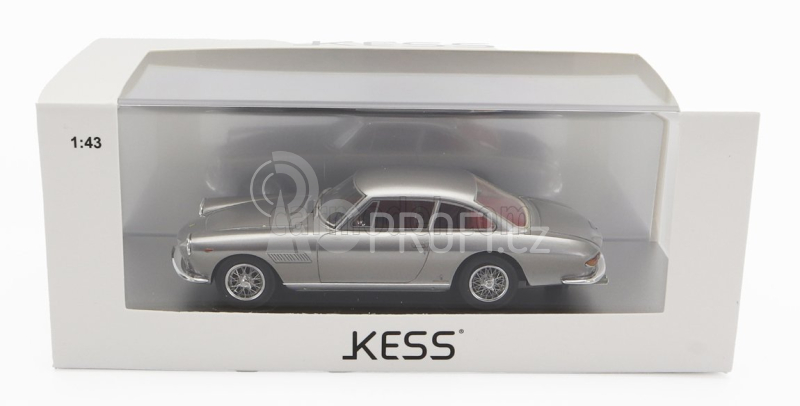 Kess-model Ferrari 330 Gt 2+2 Berlinetta 1-series 1964 1:43 Silver