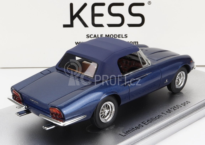 Kess-model Ferrari 365 California Spider Closed 1966 1:43 Blue