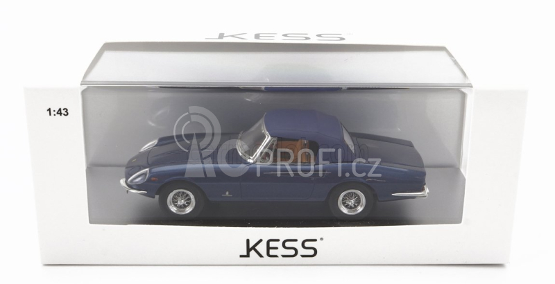 Kess-model Ferrari 365 California Spider Closed 1966 1:43 Blue