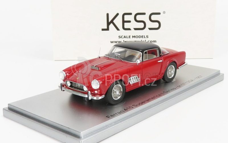 Kess-model Ferrari 410 Superamerica 2s Sn0713sa 1957 1:43 Red Met Black