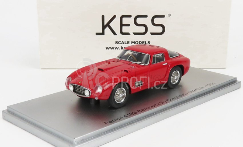 Kess-model Ferrari 410s Berlinetta By Scaglietti Sn0594cm 1955 1:43 Red