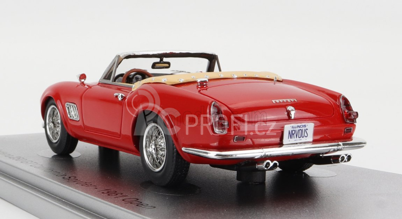 Kess-model Modena 250gt California Spider Open 1961 Movie 1:43 Red