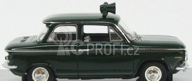 Kess-model NSU Prinz 4 Polizei Streifenwagen 1964 Police 1:43 Zelená