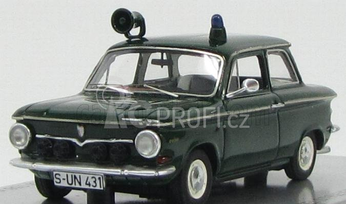 Kess-model NSU Prinz 4 Polizei Streifenwagen 1964 Police 1:43 Zelená