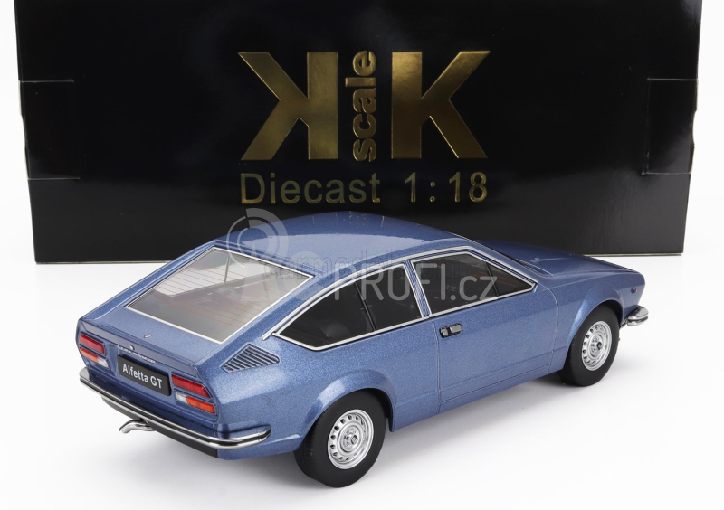 Kk-scale Alfa romeo Alfetta 1600 Gtv 1976 1:18 Blue