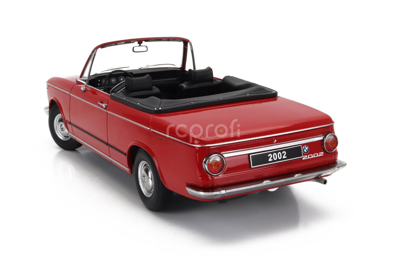 Kk-scale BMW 2002 Cabriolet 1968 - With Removable Soft-top 1:18 Red