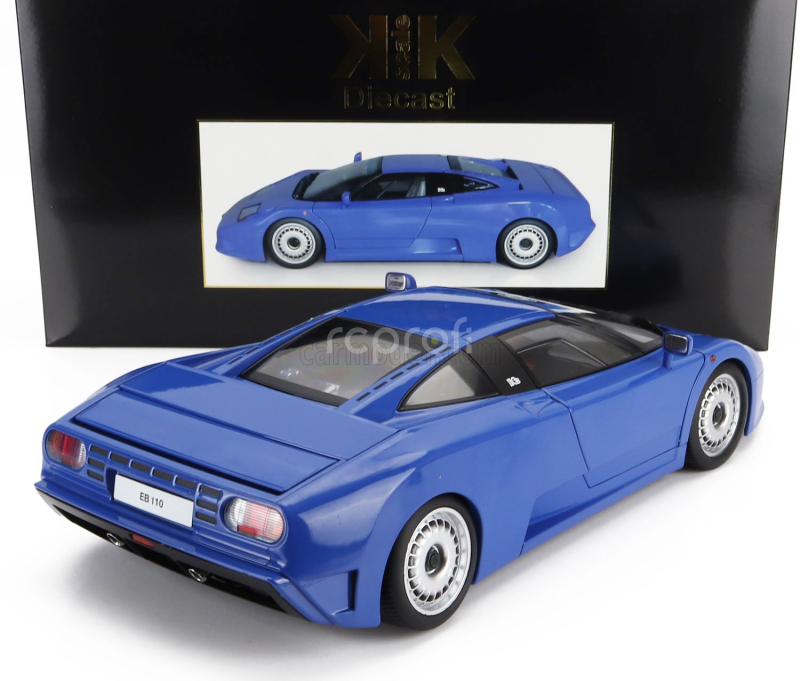 Kk-scale Bugatti Eb110 1991 1:12 Blue