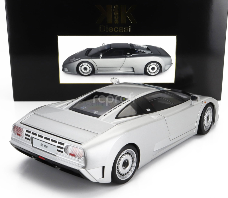 Kk-scale Bugatti Eb110 1991 1:12 Silver