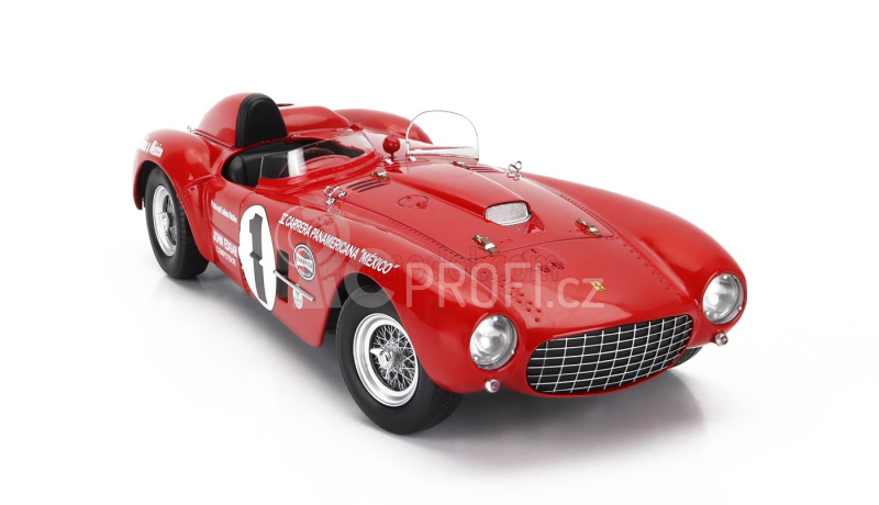 Kk-scale Ferrari 375 Plus 5.0l V12 Spider N 1 1:18, červená