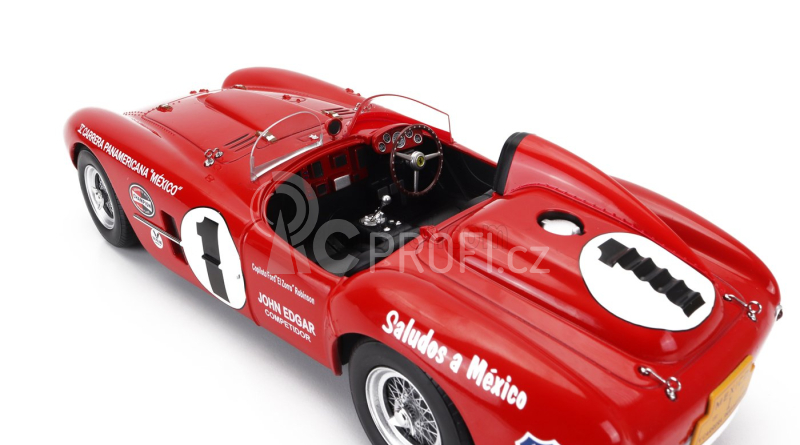 Kk-scale Ferrari 375 Plus 5.0l V12 Spider N 1 1:18, červená