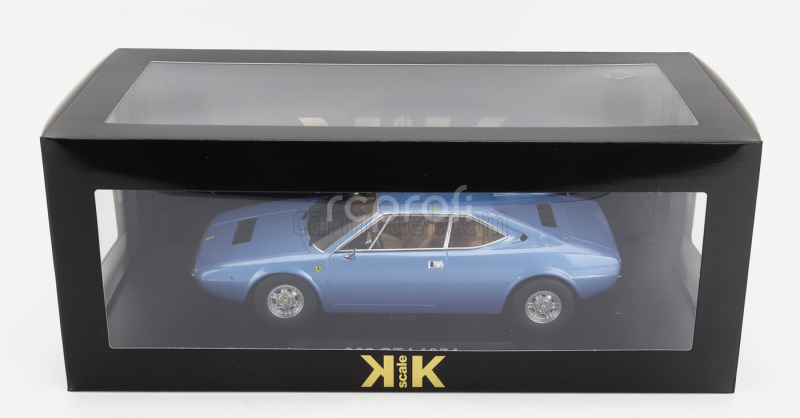 Kk-scale Ferrari Dino 308 Gt4 1974 1:18 Světle Modrá