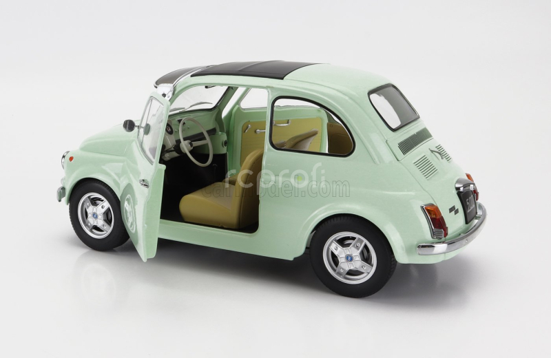 Kk-scale Fiat 500 F Custom With Abarth Rims 1968 1:12 Světle Zelená