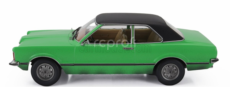 Kk-scale Ford england Taunus Gxl (dirty Version) With Vinyl Roof - Bang Boom Bang Movie 1971 1:18 Zelená Matná Černá