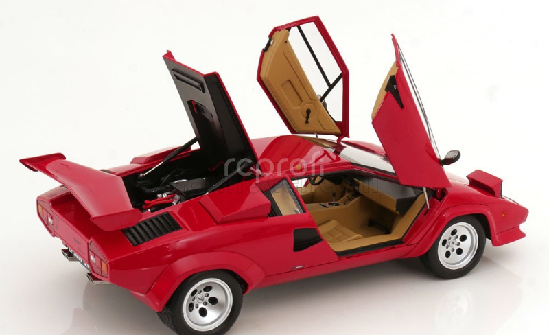 Kk-scale Lamborghini Countach Lp 5000s Qv 1985 1:12 Red