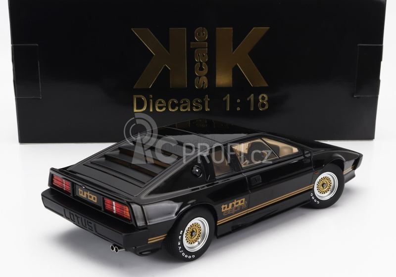 Kk-scale Lotus Esprit Turbo 1981 1:18 Black