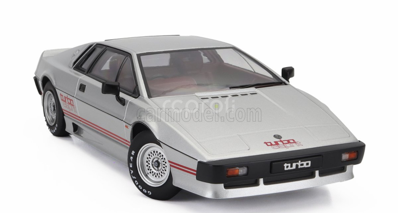 Kk-scale Lotus Esprit Turbo 1981 1:18 Silver Red