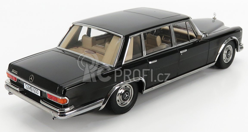 Kk-scale Mercedes benz S-class 600 Pullman (w100) 1963 1:18 Black