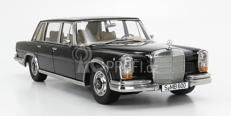 Kk-scale Mercedes benz S-class 600 Pullman (w100) 1963 1:18 Black