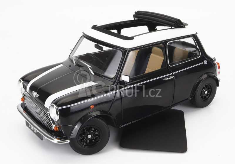 Kk-scale Mini Cooper Sunroof Rhd 1992 1:12 Černá Bílá