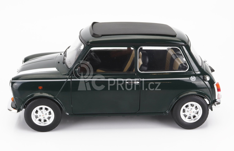 Kk-scale Mini Cooper Sunroof Rhd 1992 1:12 Tmavě Zelená Bílá