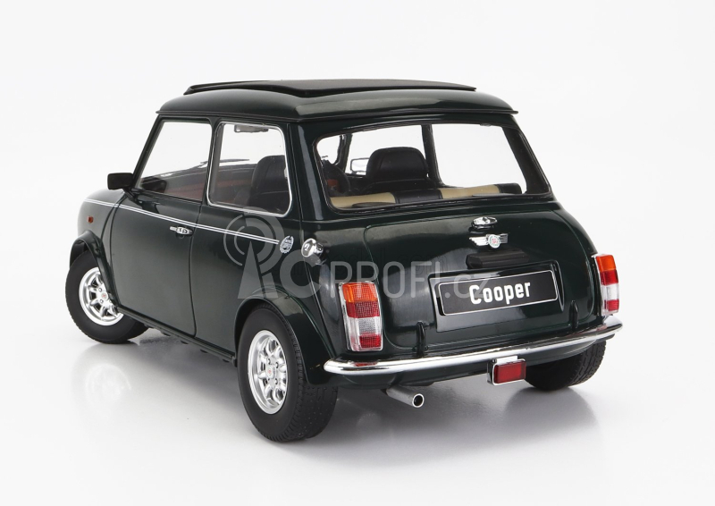 Kk-scale Mini Cooper Sunroof Rhd 1992 1:12 Tmavě Zelená Bílá