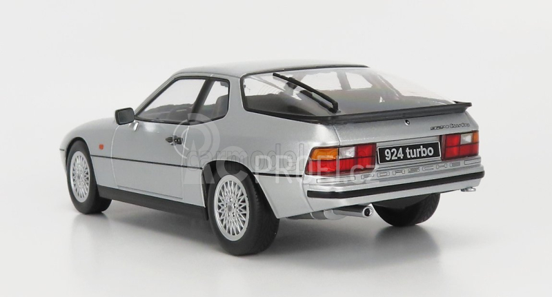 Kk-scale Porsche 924 Turbo Coupe 1986 1:18 Silver