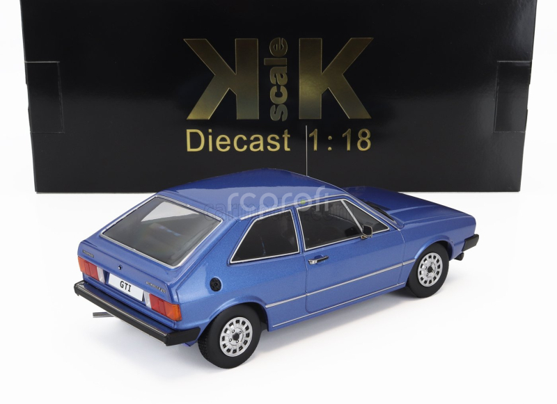 Kk-scale Volkswagen Scirocco Mki Gti 1976 1:18 Blue Met