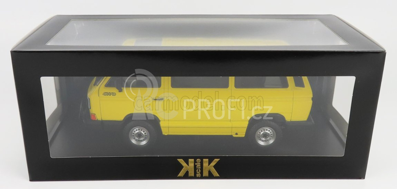 Kk-scale Volkswagen T3 Minibus Syncro 1987 1:18 Žlutá