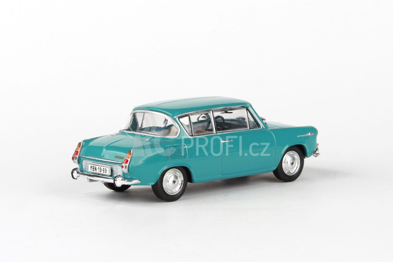 Abrex Škoda 1100MBX (1969) 1:43 - Tyrkysová Světlá