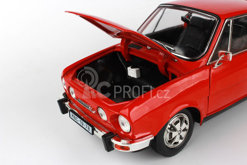 Abrex Škoda 110R Coupé (1980) 1:18 - Červená Závodní