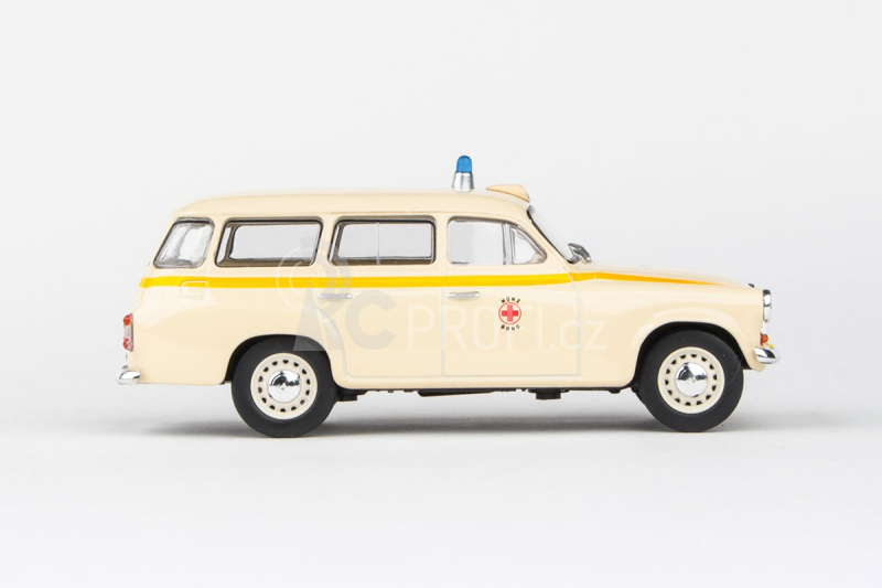 Abrex Škoda 1202 (1964) 1:43 - Sanitka - MÚNZ Brno