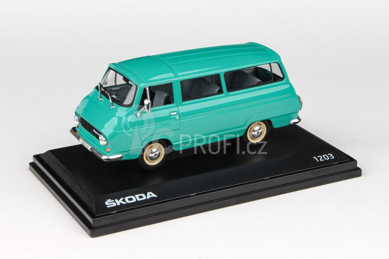 Abrex Škoda 1203 (1974) 1:43 - Modrozelená