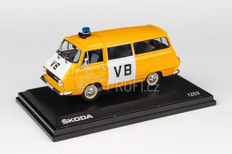 Abrex Škoda 1203 (1974) 1:43 - Veřejná Bezpečnost