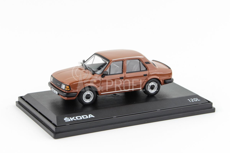 Abrex Škoda 120L (1984) 1:43 - Skořicová Hnědá