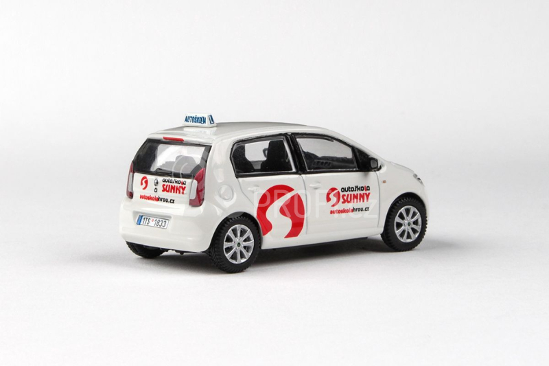 Abrex Škoda Citigo 5dveřové (2012) 1:43 - Autoškola Sunny