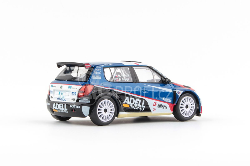 Abrex Škoda Fabia II FL S2000 (2010) 1:43 - Adell Mogul Racing Team 