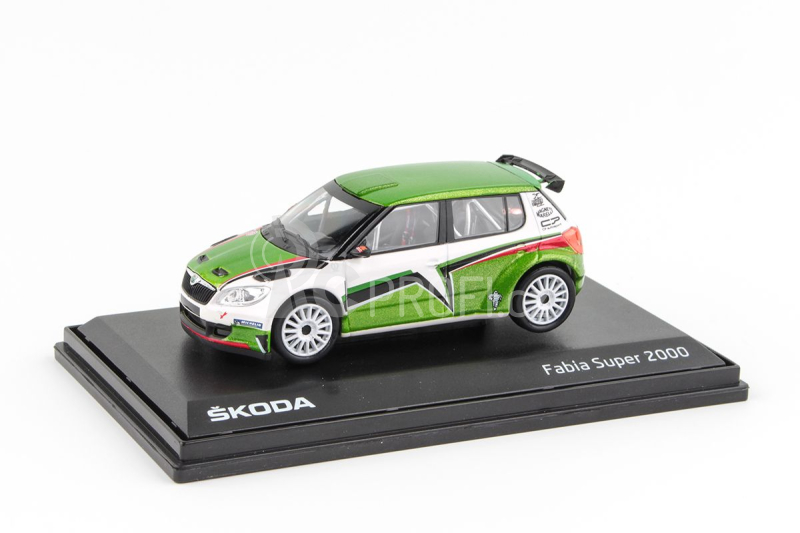 Abrex Škoda Fabia II FL S2000 (2010) 1:43 - Škoda Motorsport Design 2011