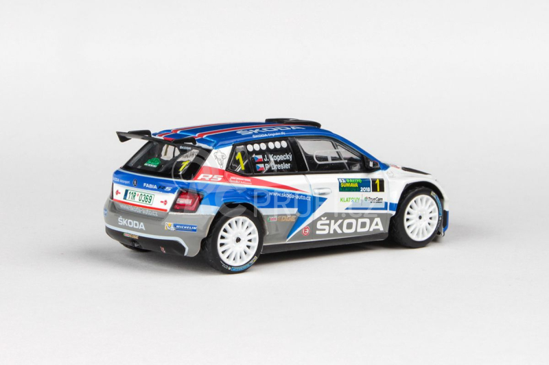 Abrex Škoda Fabia III R5 (2015) 1:43 - Rallye Šumava Klatovy 2018 #1 Kopecký - Dresler