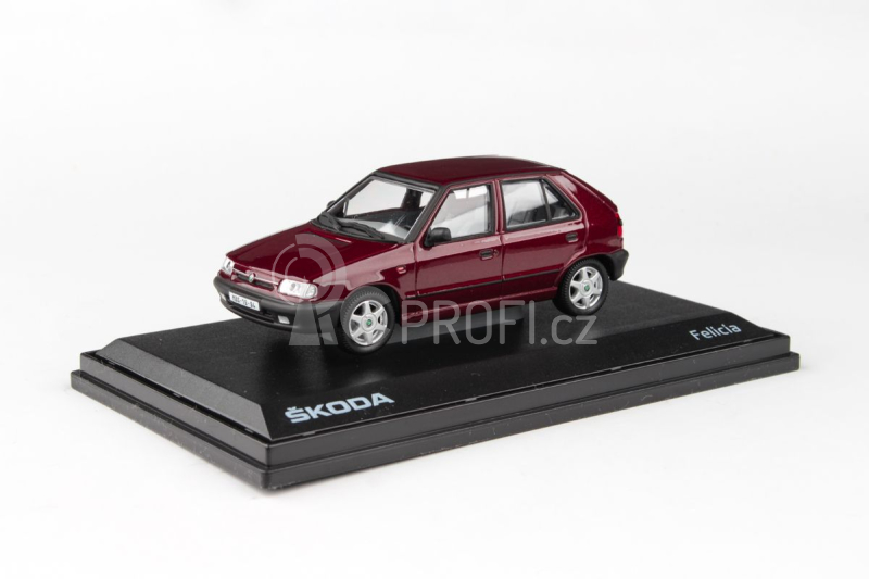 Abrex Škoda Felicia (1994) 1:43 - Vínová Solitaire Metalíza