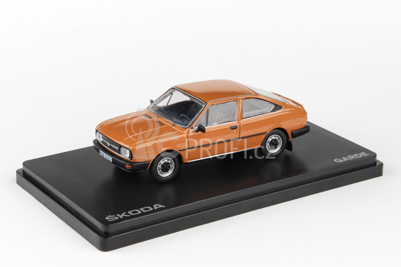 Abrex Škoda Garde (1982) 1:43 - Bronzová Metalíza