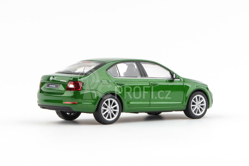 Abrex Škoda Octavia III (2012) 1:43 - Zelená Rallye Metalíza