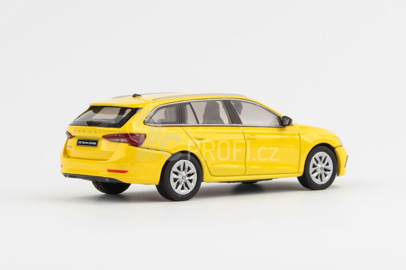 Abrex Škoda Octavia IV Combi (2020) 1:43 - Žlutá Telecom