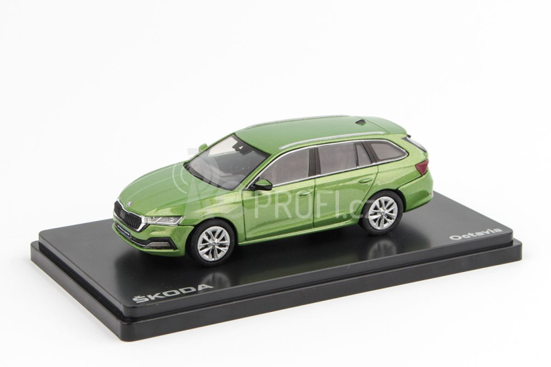 Abrex Škoda Octavia IV Combi (2020) 1:43 - Zelená Májová Metalíza