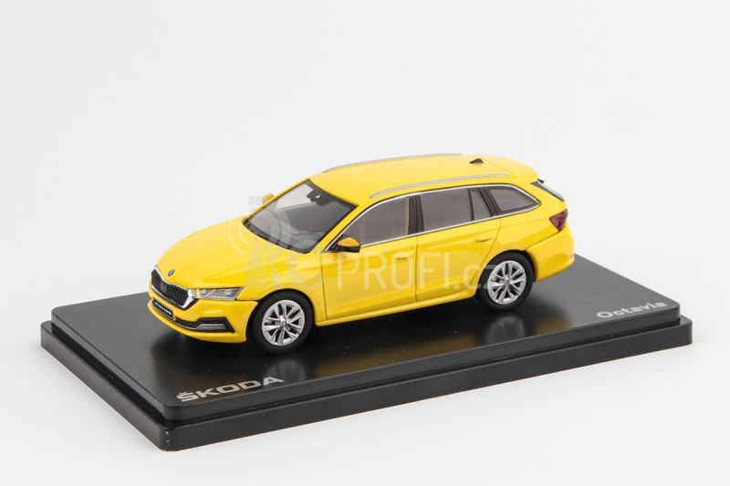 Abrex Škoda Octavia IV Combi (2020) 1:43 - Žlutá Telecom