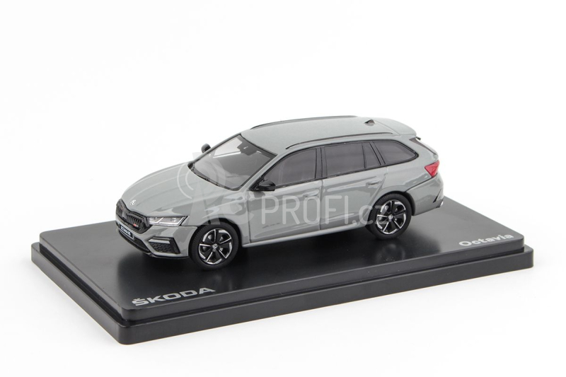 Abrex Škoda Octavia IV Combi RS (2020) 1:43 - Šedá Steel Uni