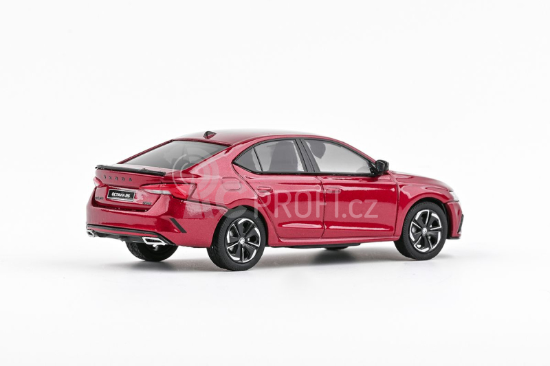 Abrex Škoda Octavia IV RS (2020) 1:43 - Červená Volcano Metalíza