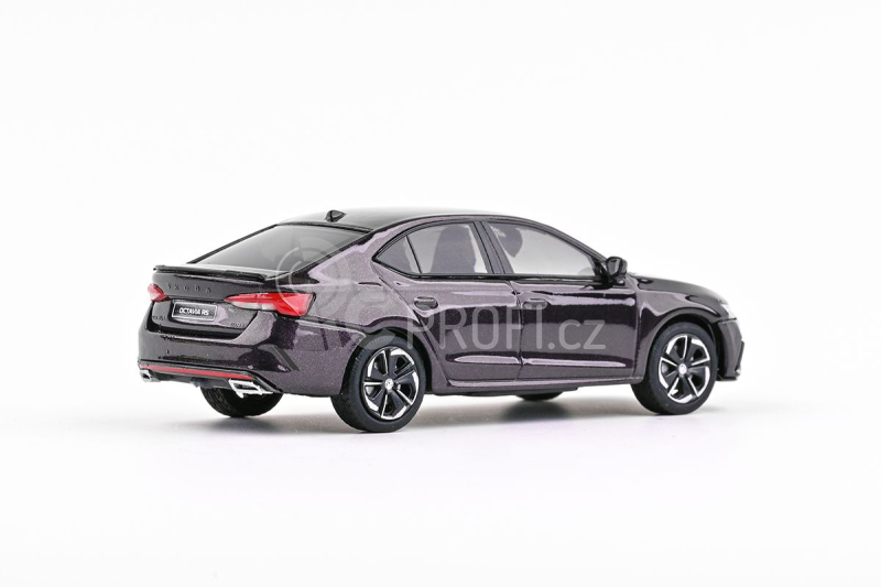 Abrex Škoda Octavia IV RS (2020) 1:43 - Fialová Space Metalíza